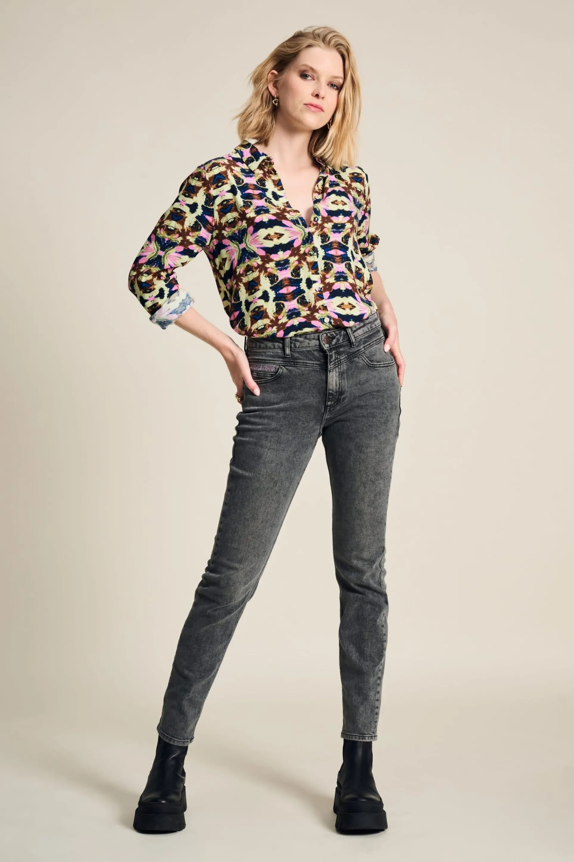 BLOUSE Mila Butterfly Sky