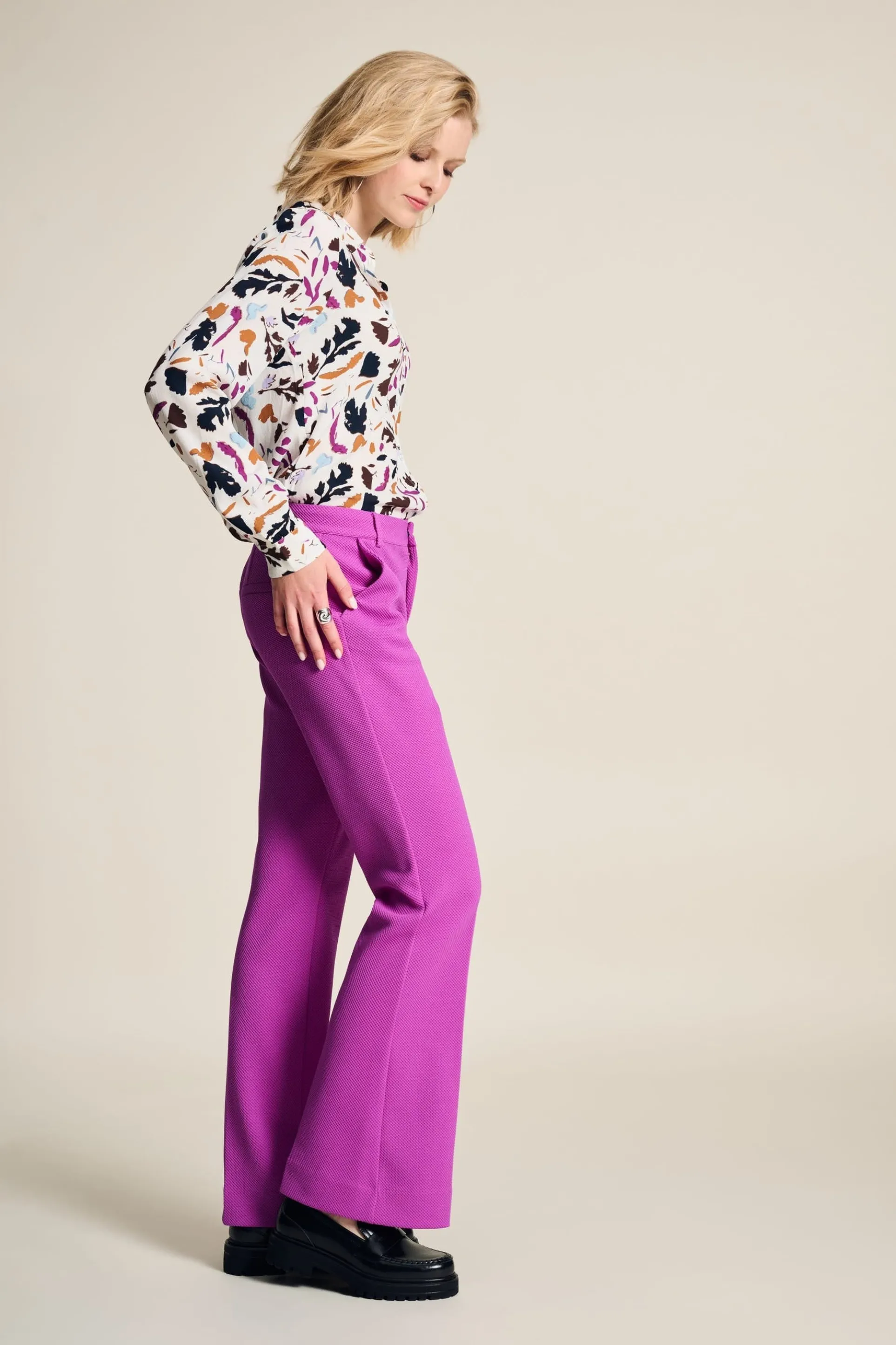 BLOUSE Mila Featherfest Ecru