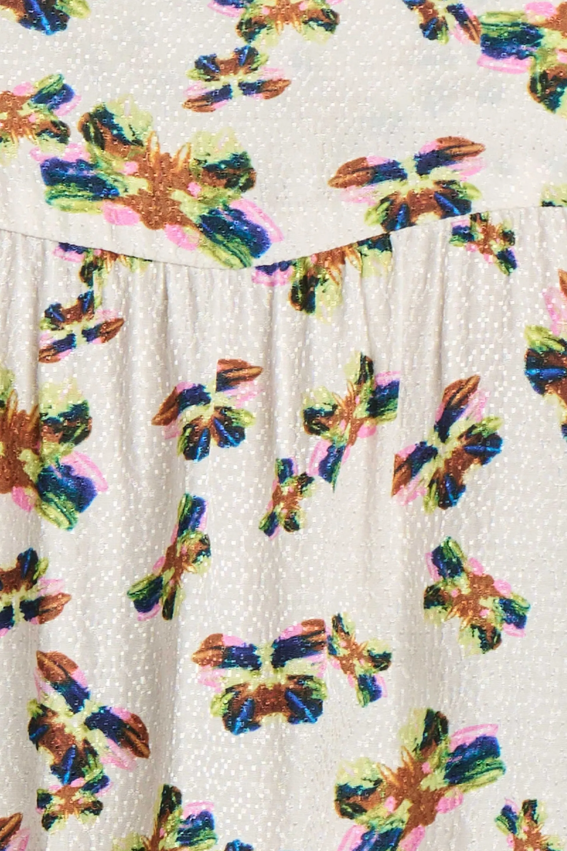 BLOUSE Milly Butterfly Ecru