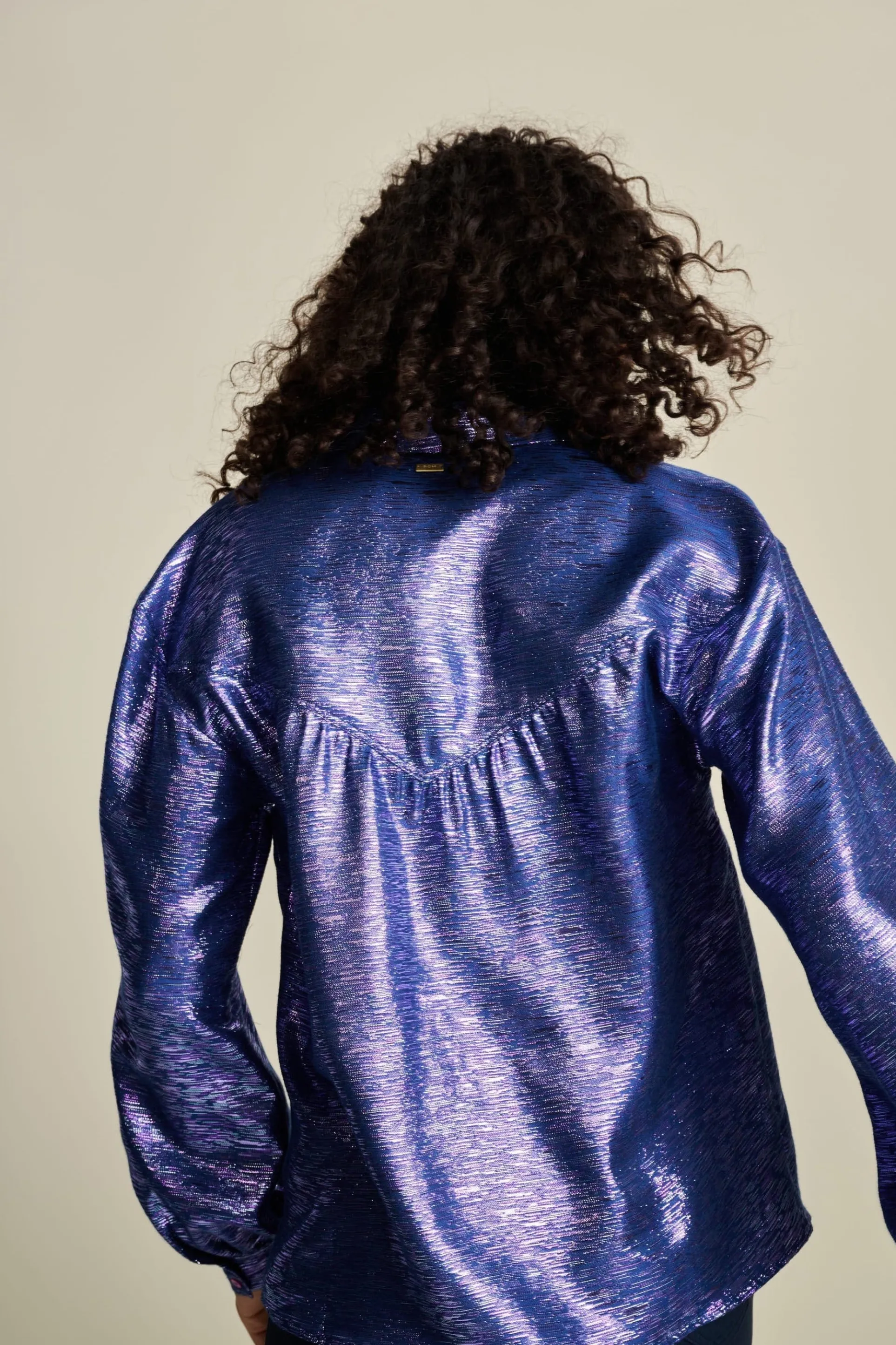 BLOUSE Violet Festive Blue