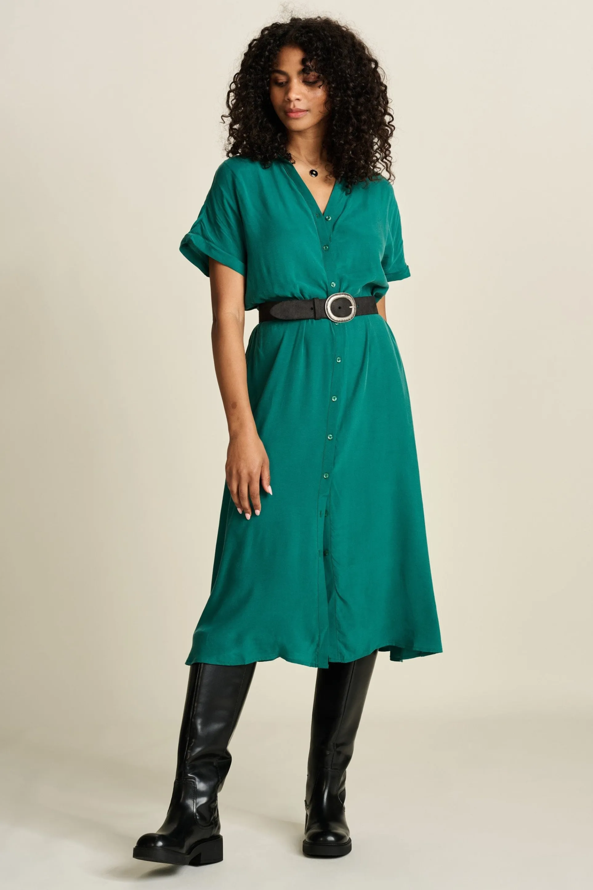DRESS Lynn Pacific Green