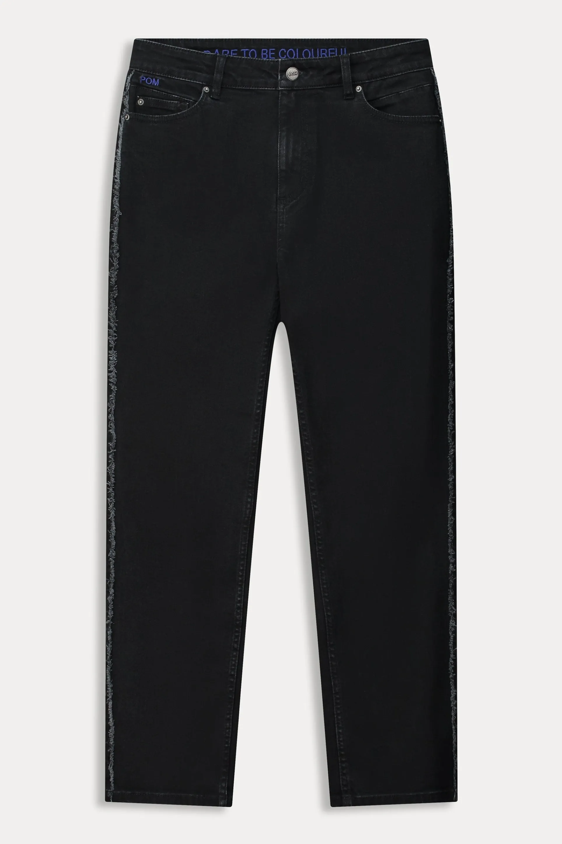 JEANS Tapered Washed Black