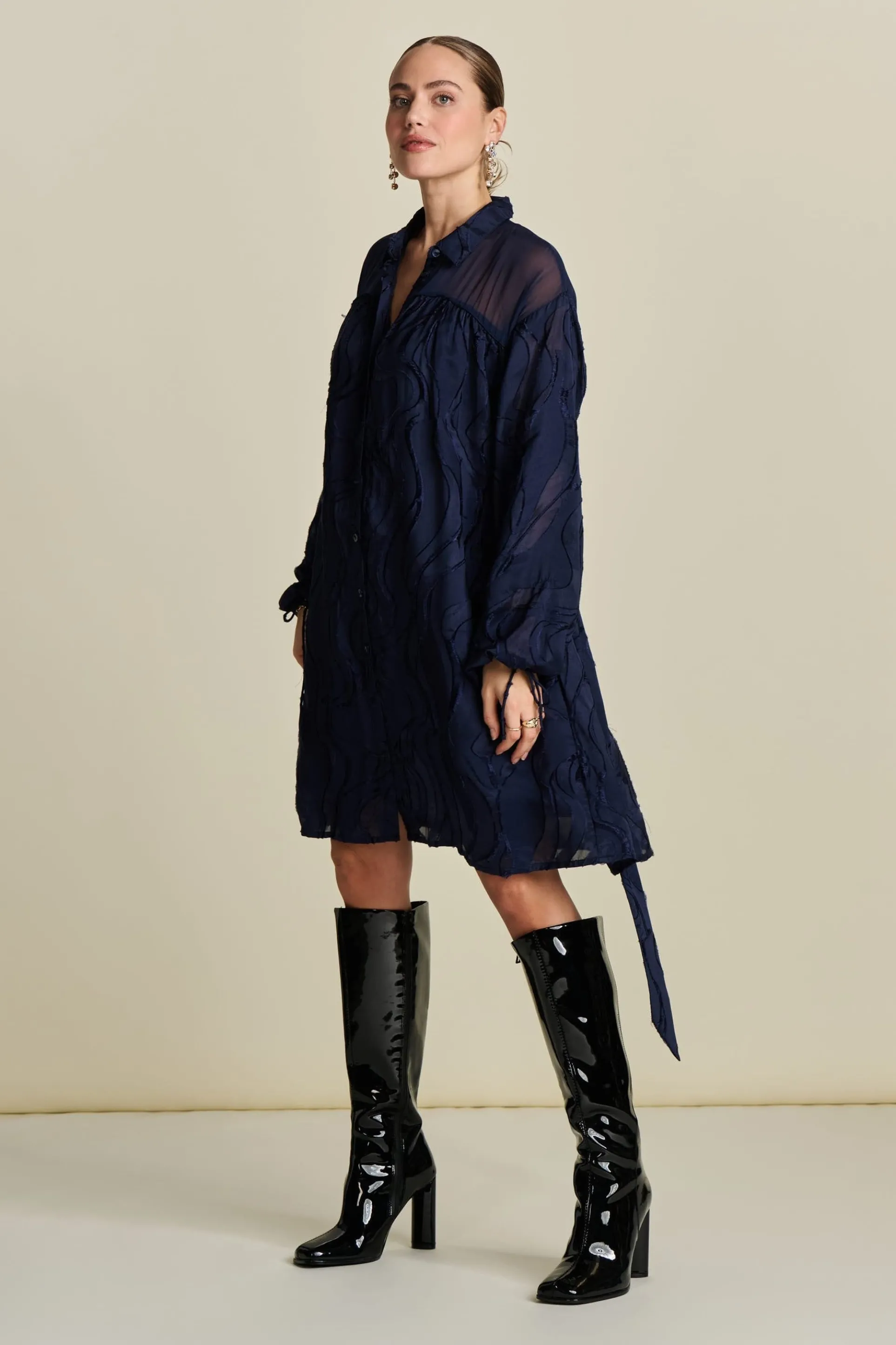 JURK Jacquard Midnight Blue