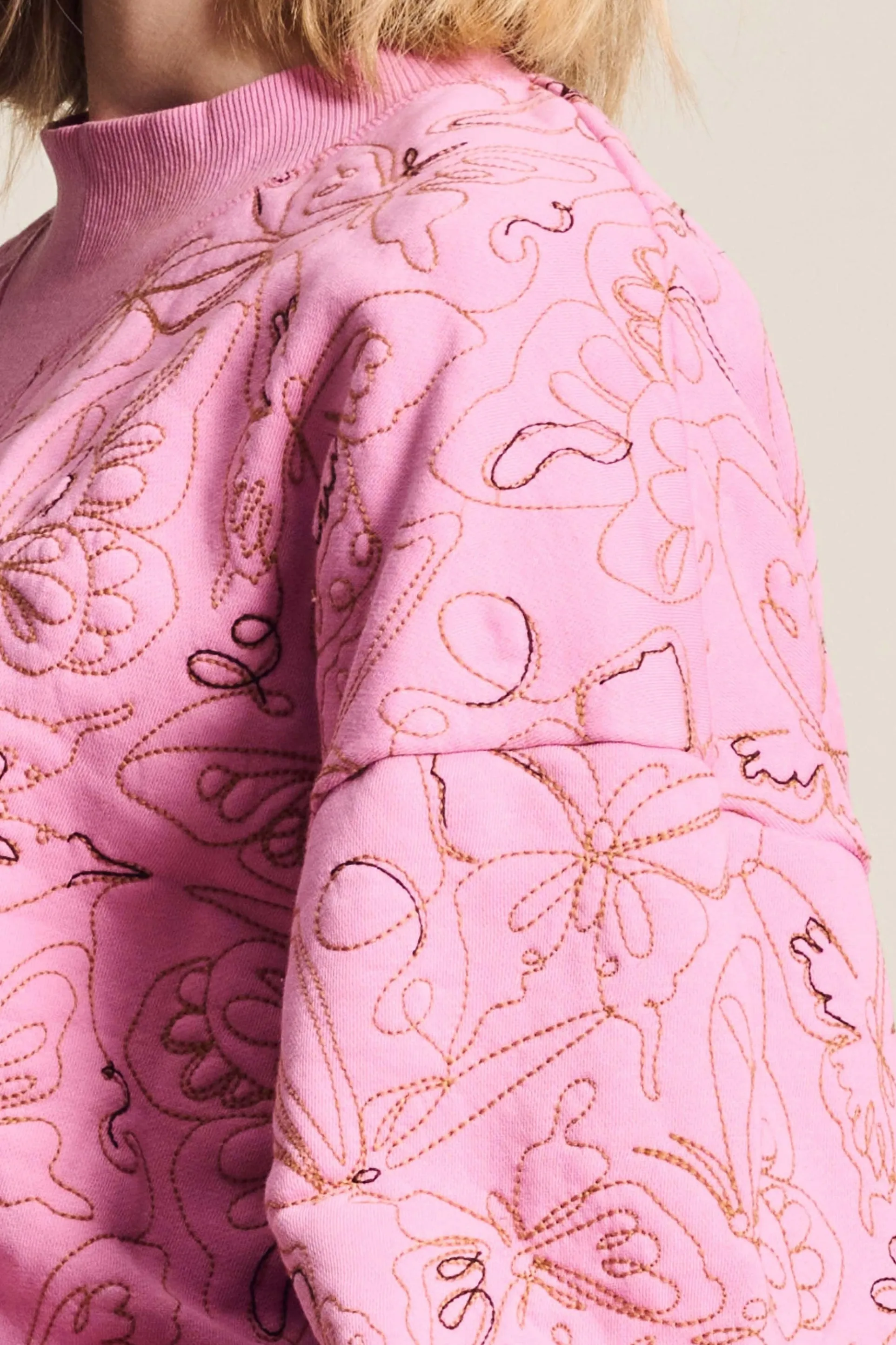 SWEATER Butterfly Rose Pink